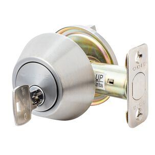 Cerrojo Cil&iacute;ndrico Odis 501 Llave-seguro - Plata