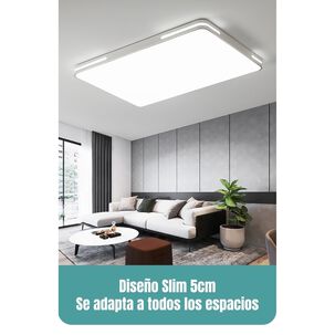 L&aacute;mpara De Techo Led 90x60cm 96w By Lubabycas