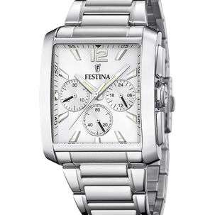 Reloj F20635/1 Festina Plateado Hombre Timeless Chronograph
