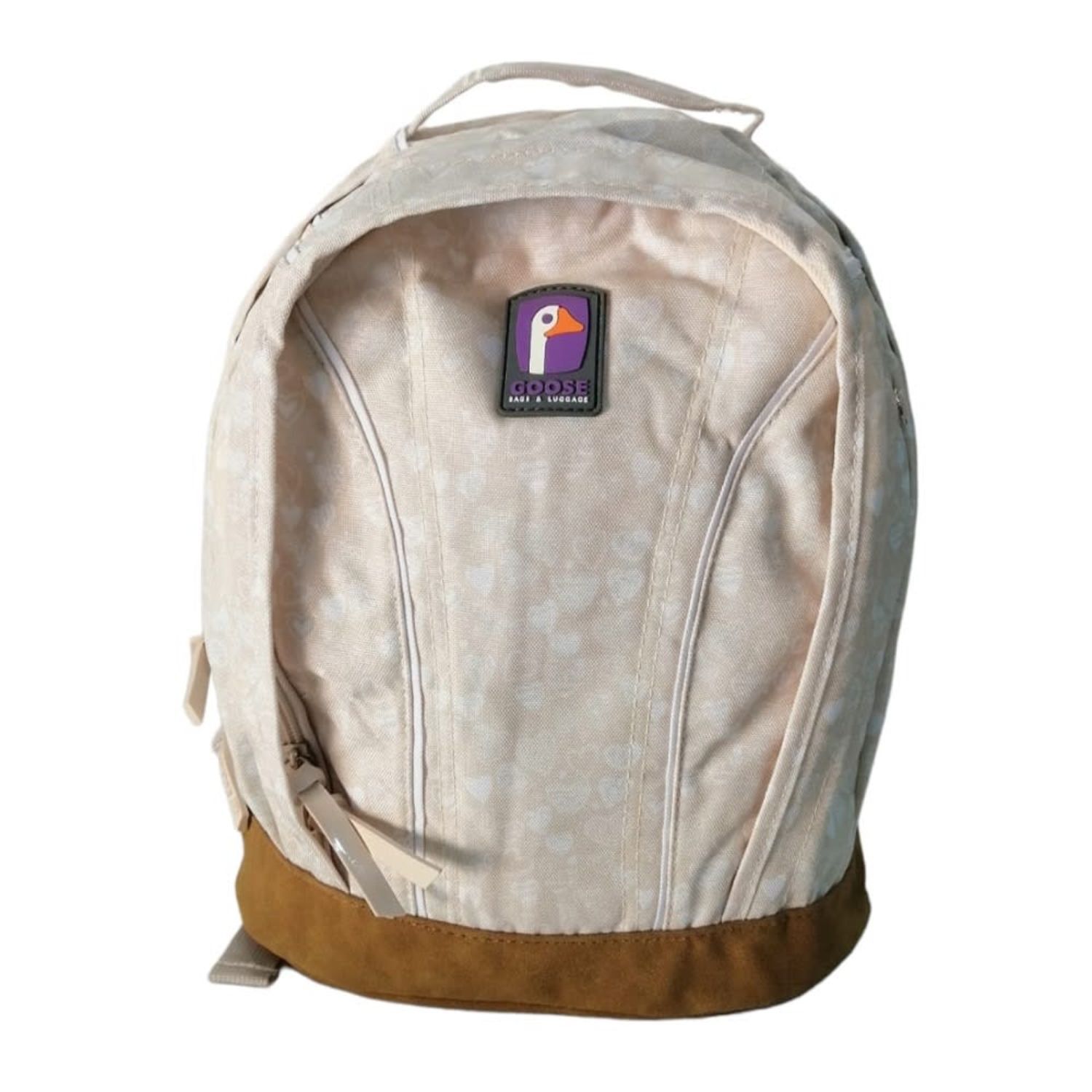 Mochila Casual Unisex Resistente Impermeable Escolar Beige image number 0.0