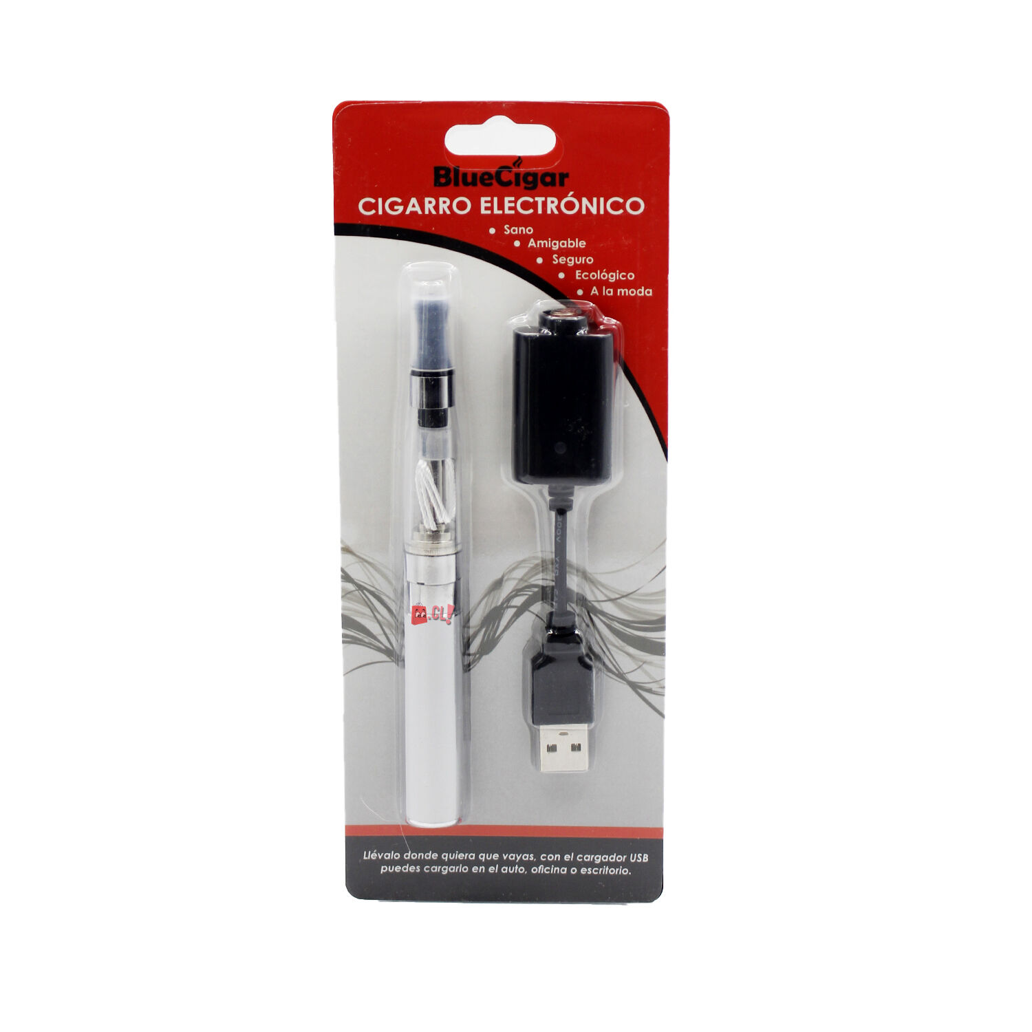 Vaporizador Electr&oacute;nico Con Cargador Color Gris - Ps image number 1.0