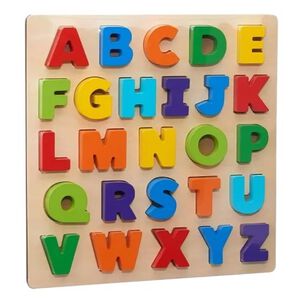 Tabla Letra Encaje Juguete Madera