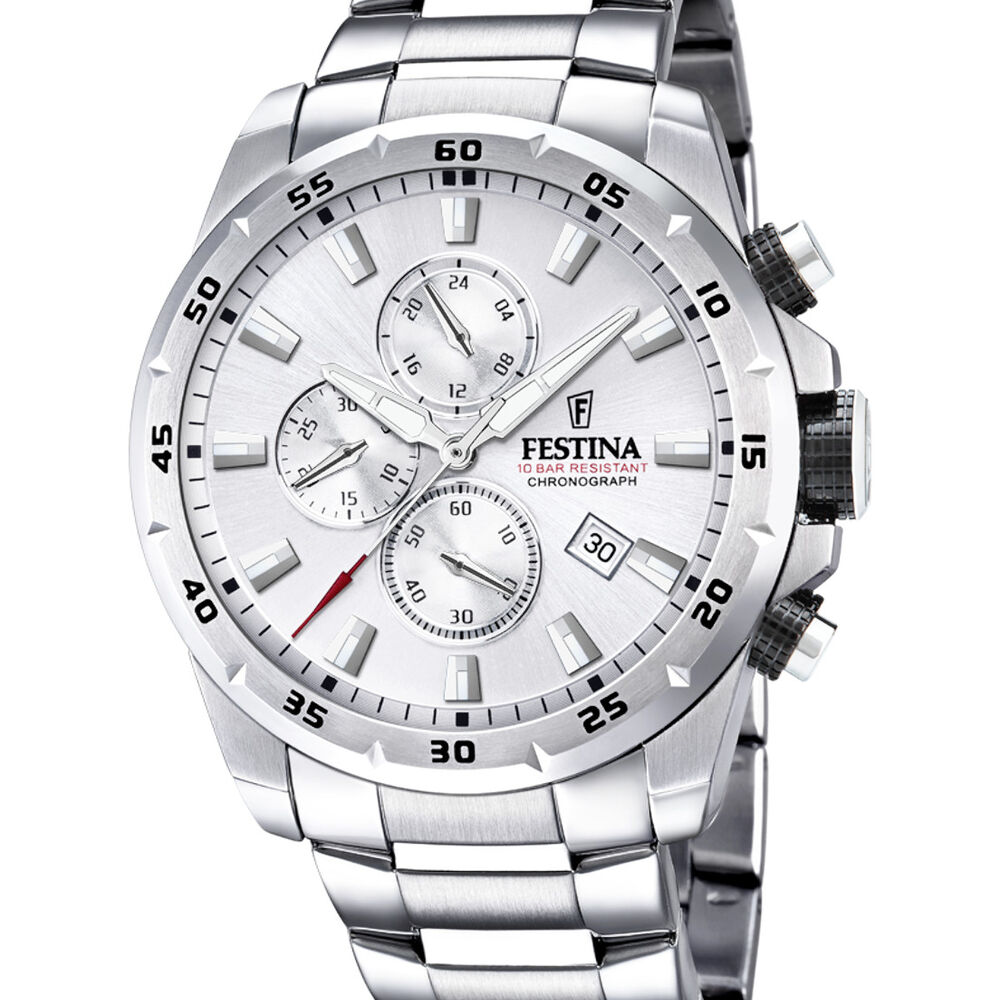 Reloj F20463/1 Festina Plateado Hombre Chrono Sport image number 0.0