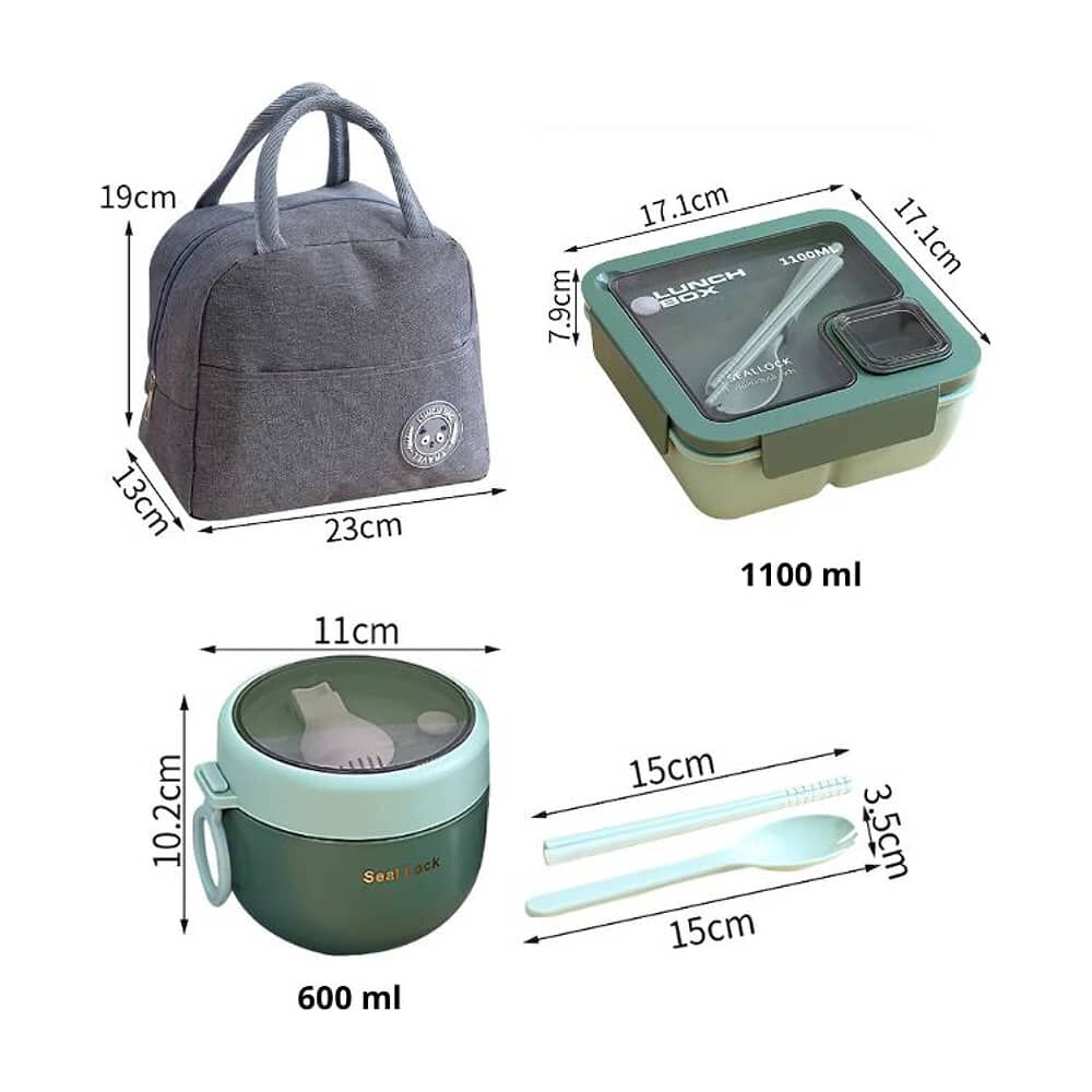 Lonchera T&eacute;rmica Port&aacute;til Almuerzo Colaci&oacute;n image number 2.0