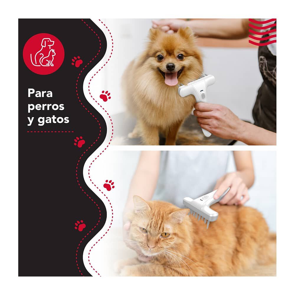 Desenredador De Pelo Thor Electric Usb Pet Detangling Brush image number 5.0