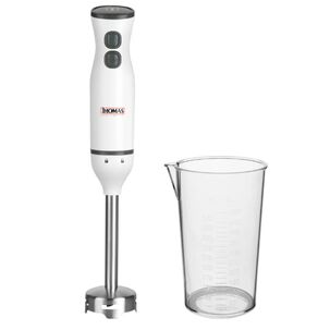 Minipimer El&eacute;ctrico Acero Thomas Th-8706 Con Vaso Medidor