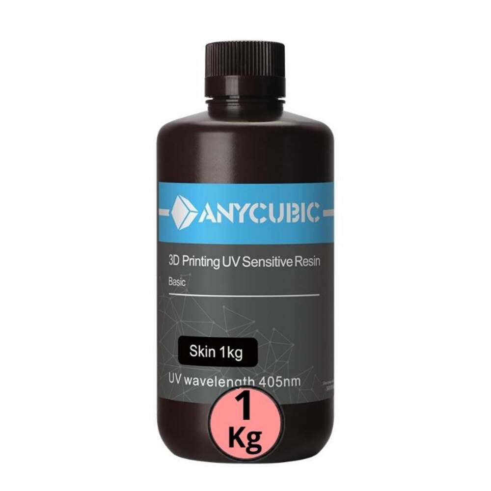 Resina Piel Clara Para Impresoras 3d 1000g Anycubic image number 0.0