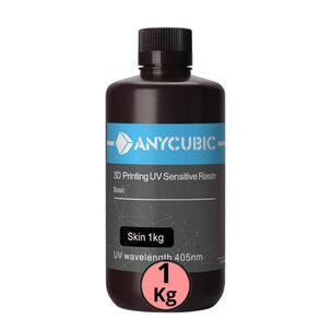 Resina Piel Clara Para Impresoras 3d 1000g Anycubic Resina Piel Clara Para Impresoras 3d 1000g Anycubic