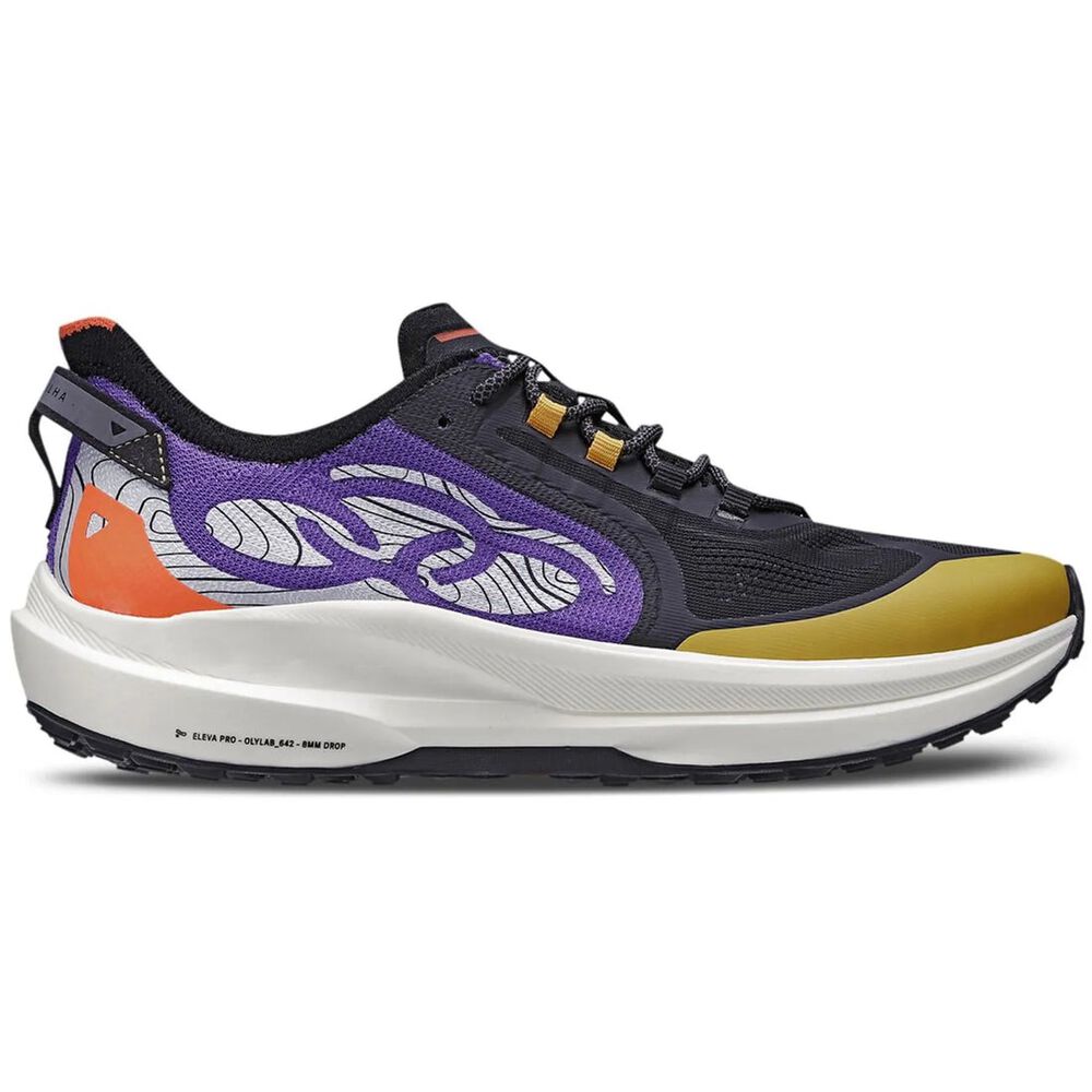 Zapatilla Trail Running Mujer Corre Trilha Negro/multicolor image number 0.0
