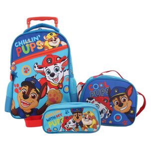 Set Promo Bts Con Ruedas 3 Piezas Paw Patrol Boy