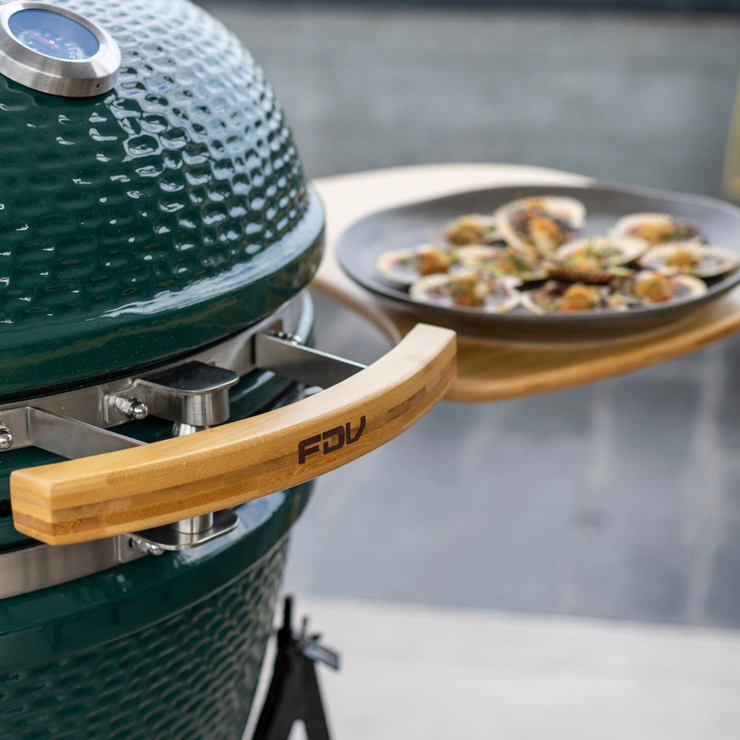 Parrilla Kamado Fdv Tokio Green 22" image number 3.0