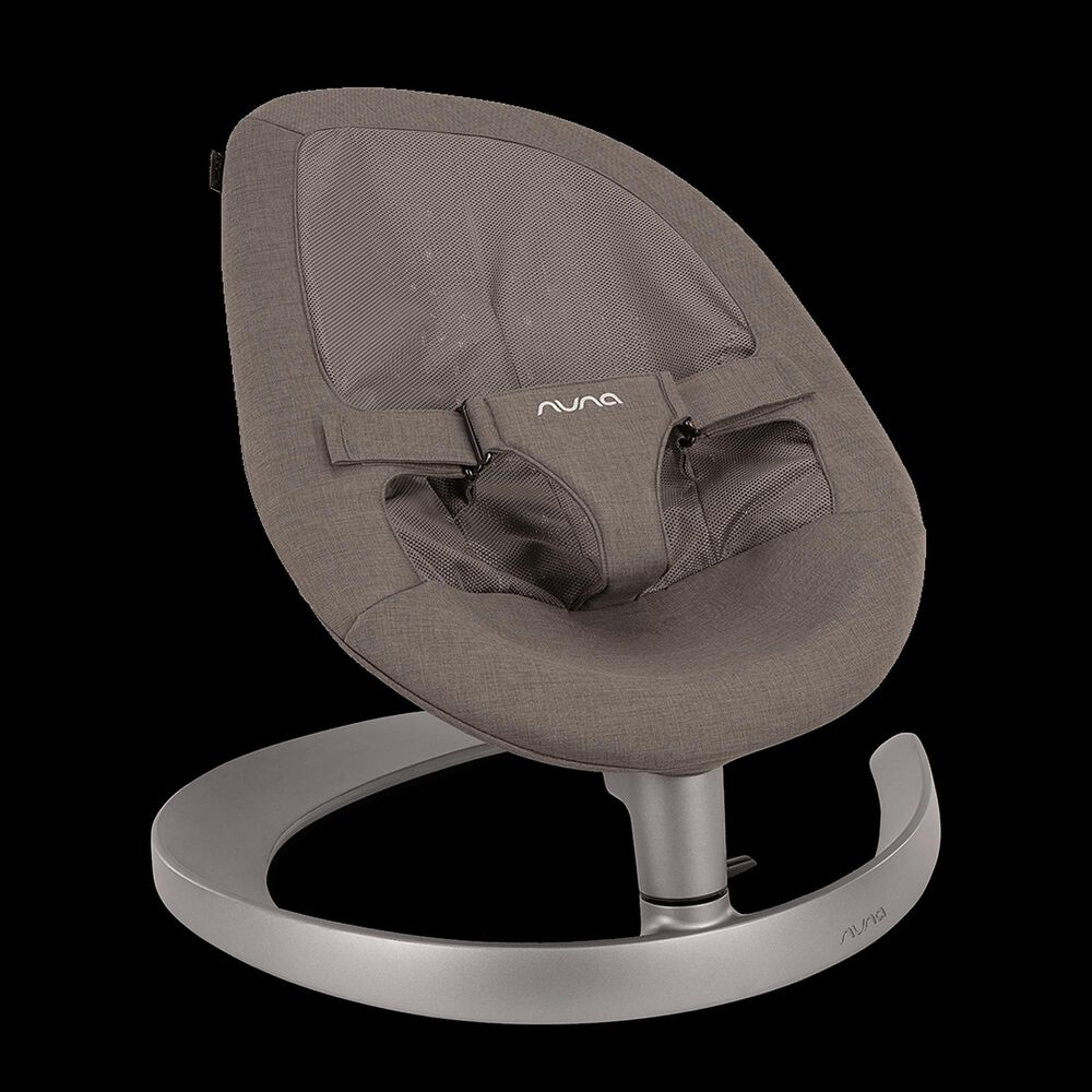 Silla Nido Baby Bouncer Leaf Grow Granite Nuna image number 4.0