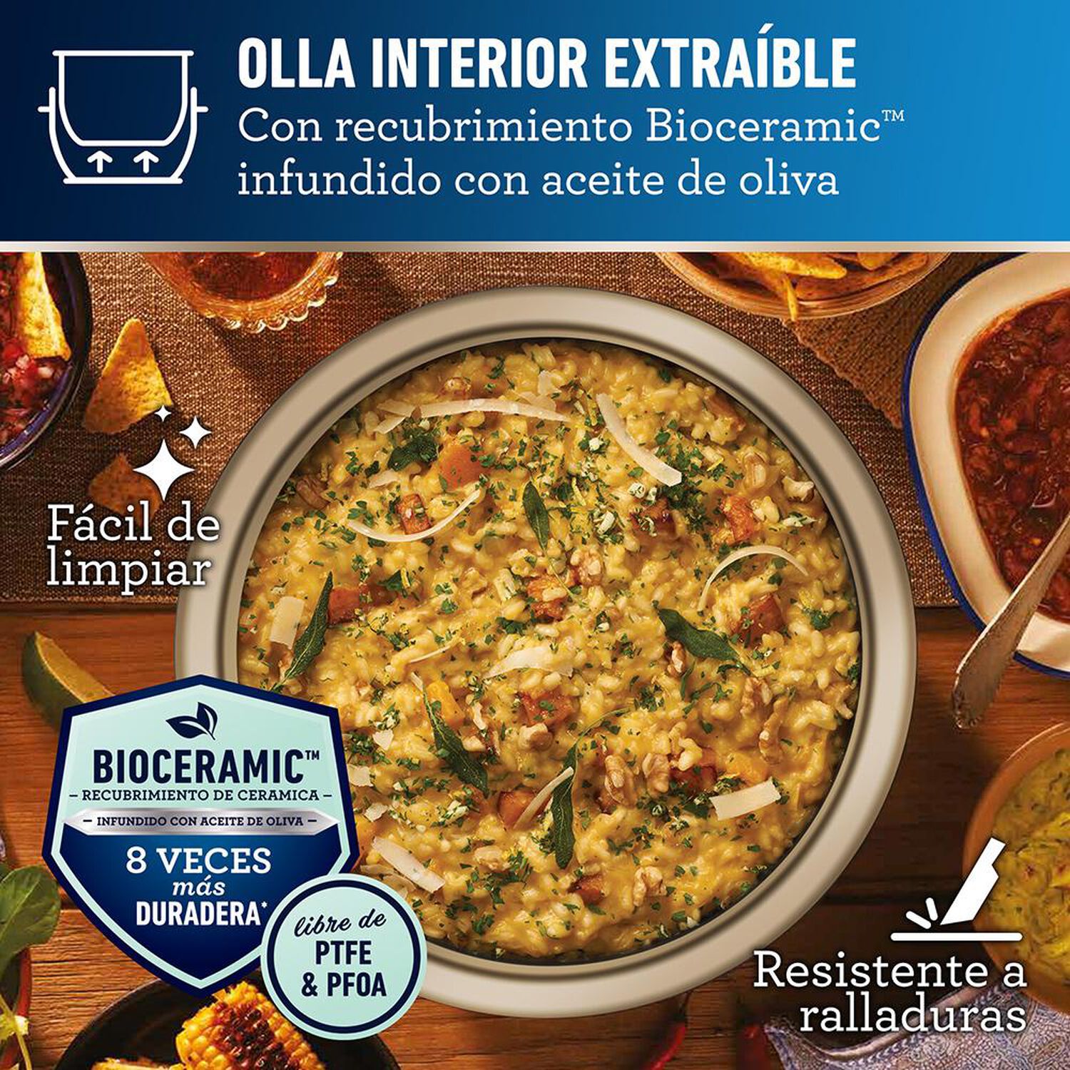 Arrocera con Freidora Oster CKSTRCAF22 / 2.2 Litros image number 4.0