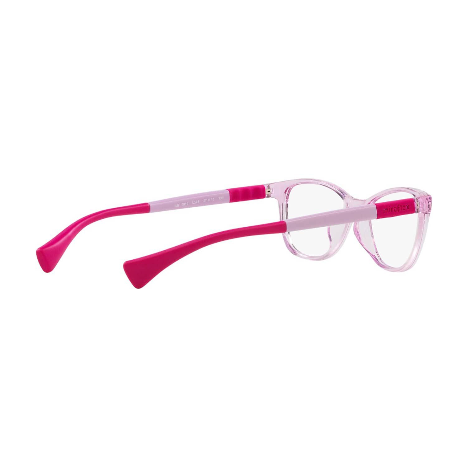 Lentes &Oacute;pticos Rosa Miraflex Para Ni&ntilde;os image number 8.0