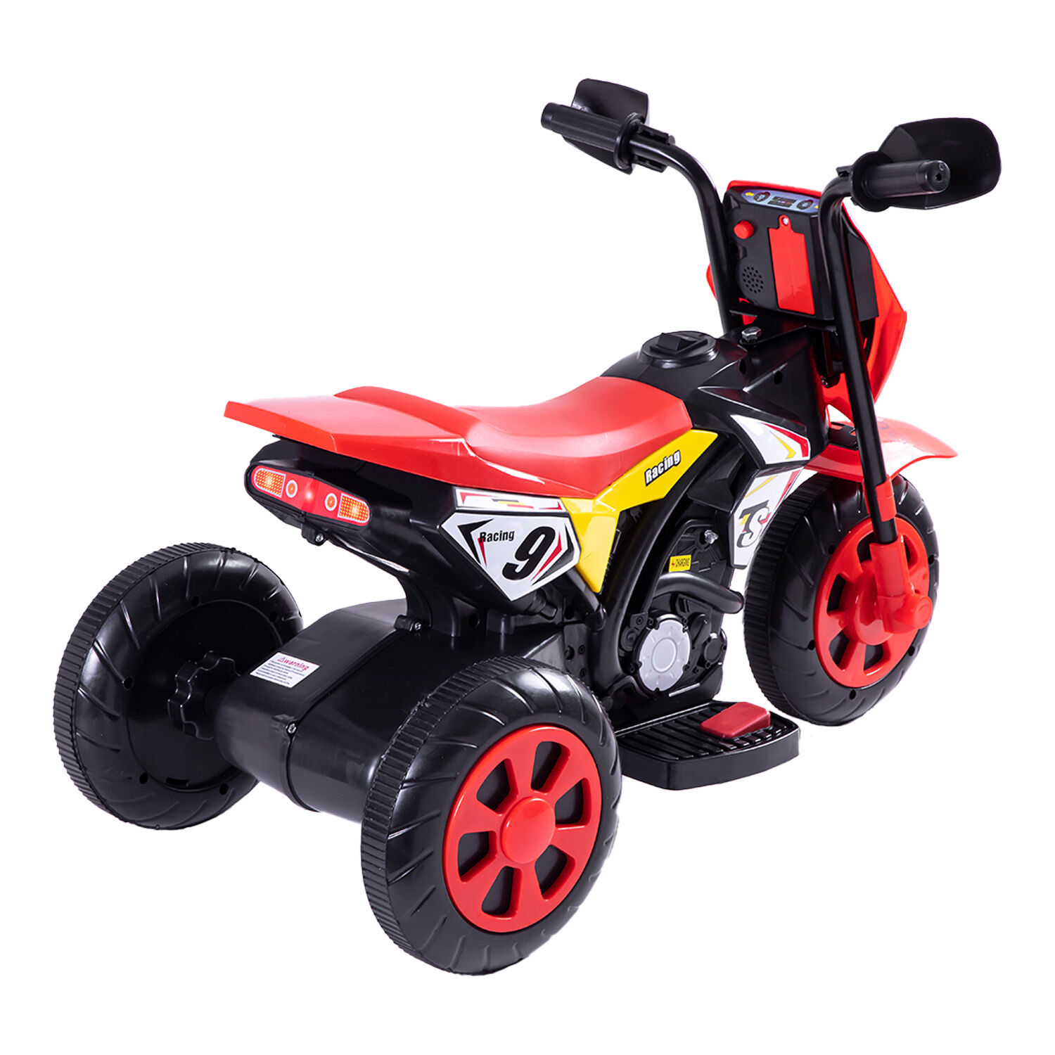 Moto El&eacute;ctrica Cross Rojo Bebesit image number 3.0