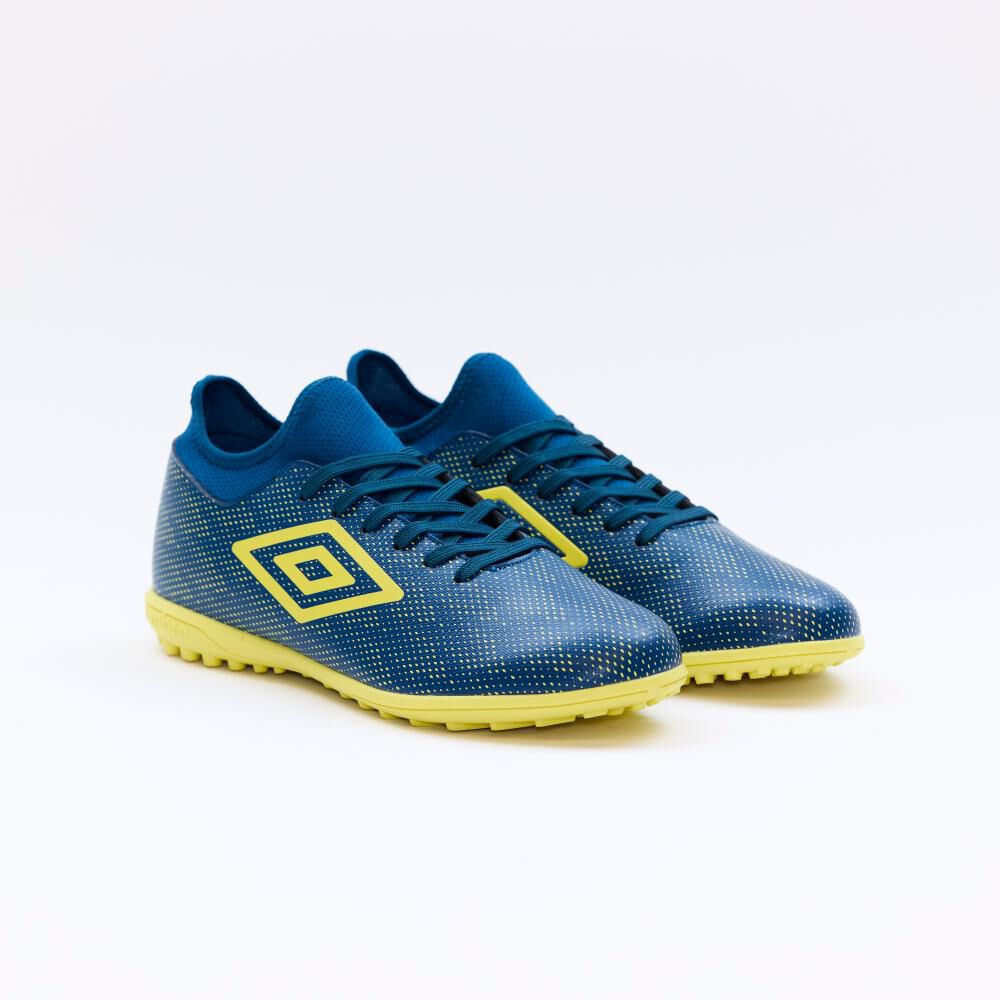Zapatilla F&uacute;tbol Hombre Umbro Veloce Iv Azul image number 4.0