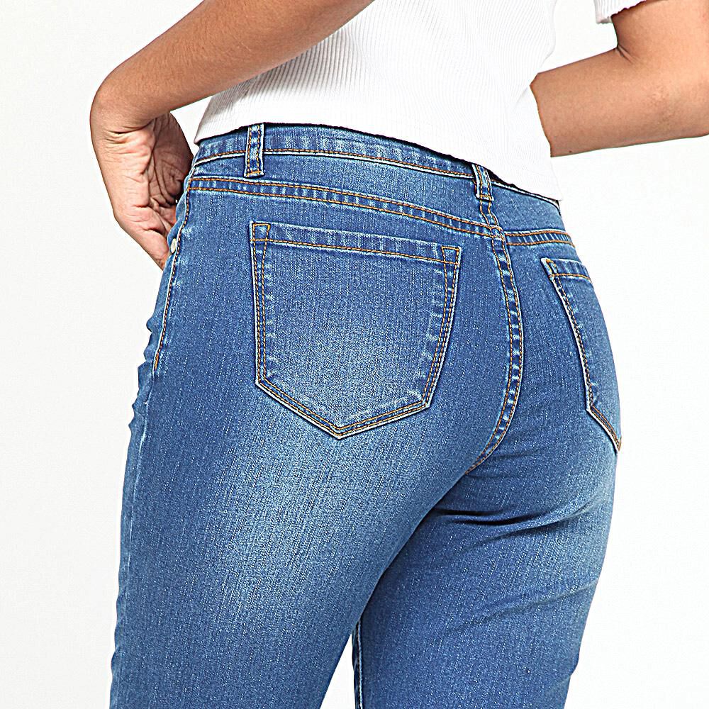 Jeans Mujer Tiro Alto Skinny Rolly go image number 3.0