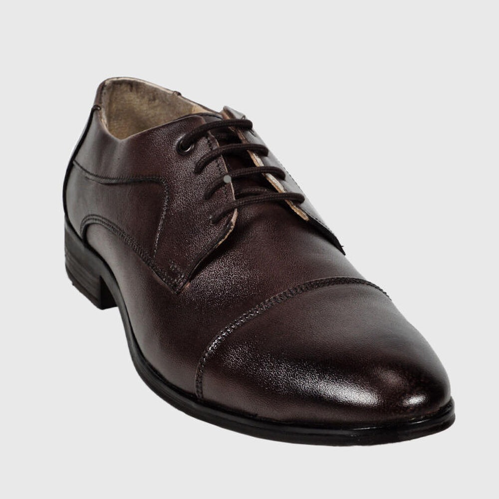 Zapato Cuero Palermo Caf&eacute; Oscuro image number 3.0