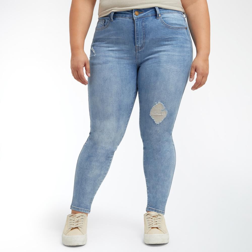 Jeans Skinny Tiro Medio | Cuidado con el Perro