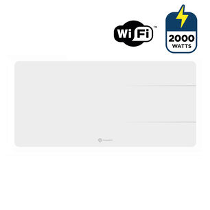 Estufa Radiador Calefactor &Oacute;nix Cer&aacute;mico Wifi Blanco 2000w Primaterm