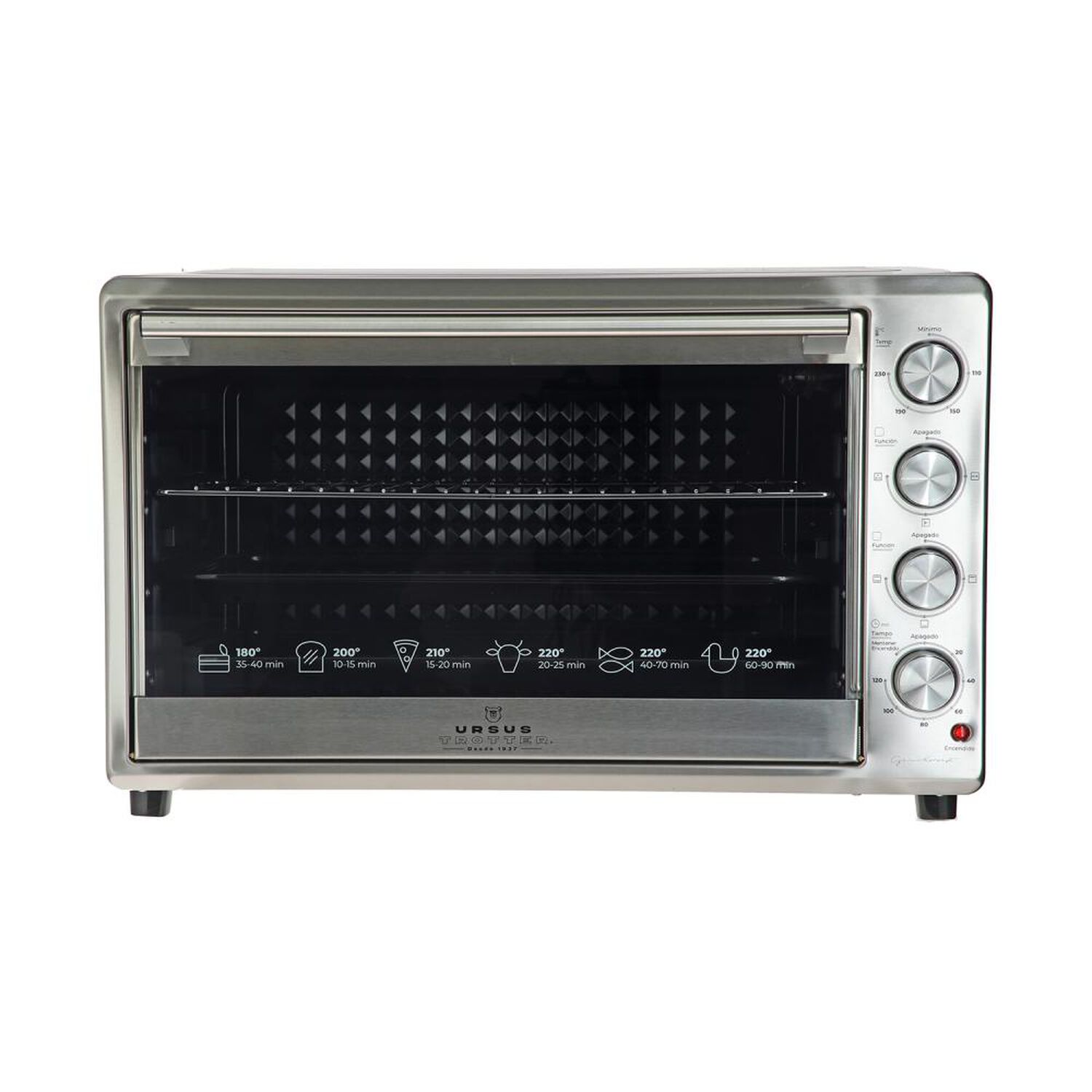 Horno El&eacute;ctrico Ursus Trotter UT-BACKOFEN PRO-I 100L / 100 Litros / 2700W image number 5.0
