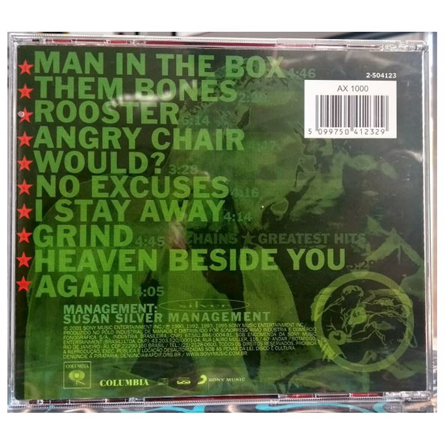 Alice In Chains - Greatest Hits | Cd image number 1.0