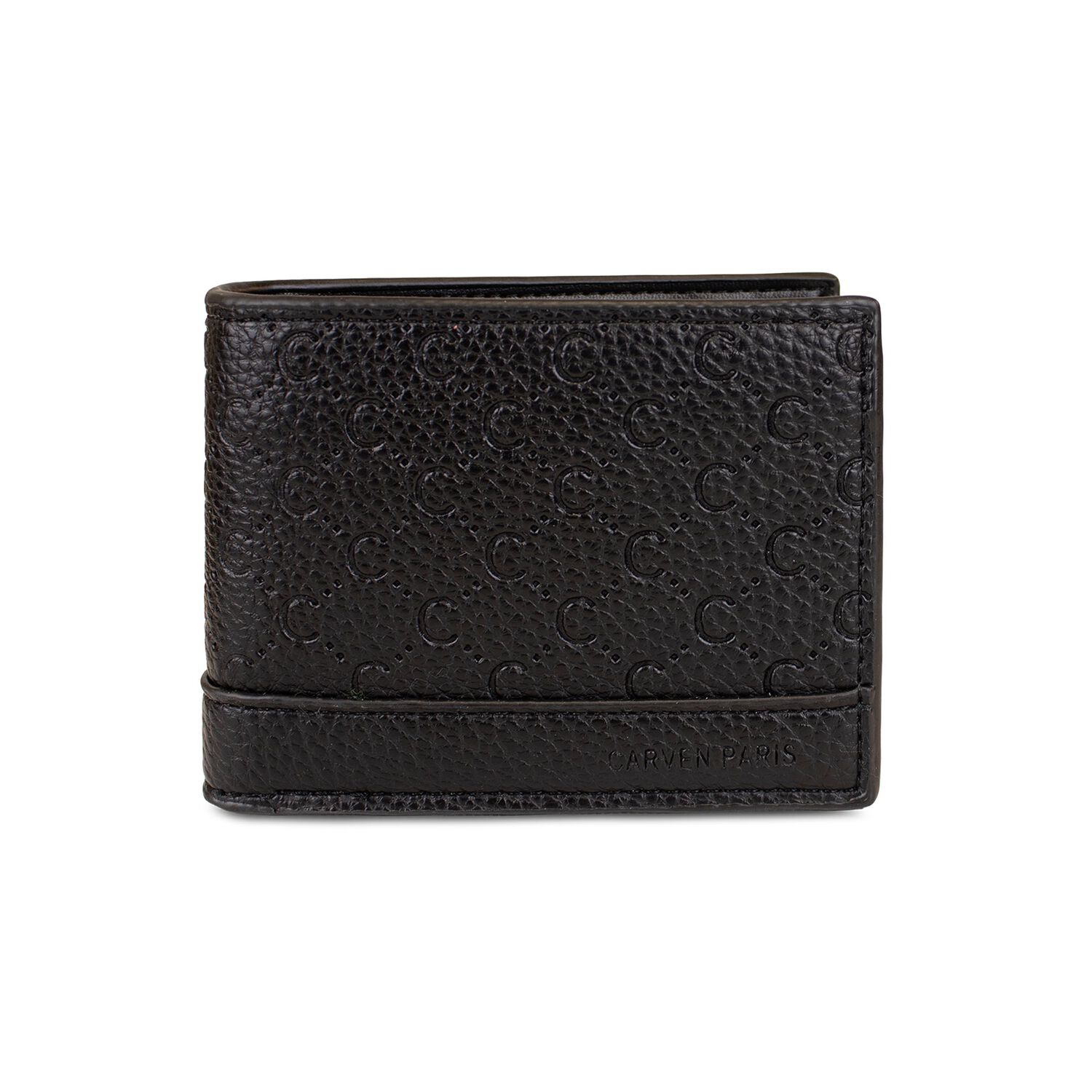 Billetera Hombre Lucca Negra Con Monedero Carven Paris image number 2.0