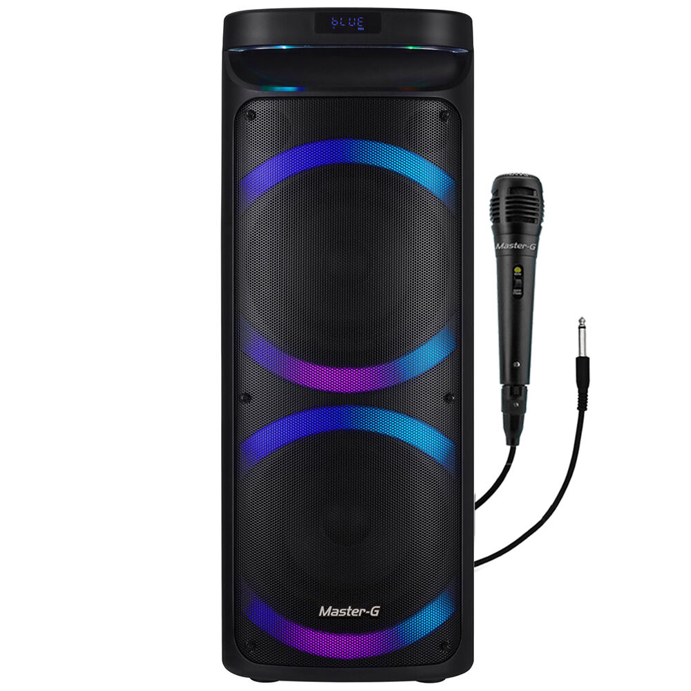 Parlante Karaoke Bluetooth 8" X2 60w Mgphantom image number 3.0