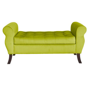 Banqueta Baul Diva Color Pistacho