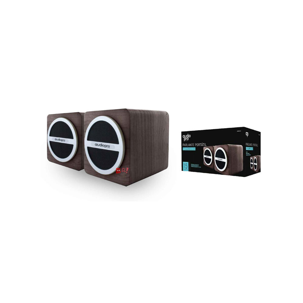 Parlante Doble Satelital Con Bluetooth De 15w Rms - Ps image number 1.0