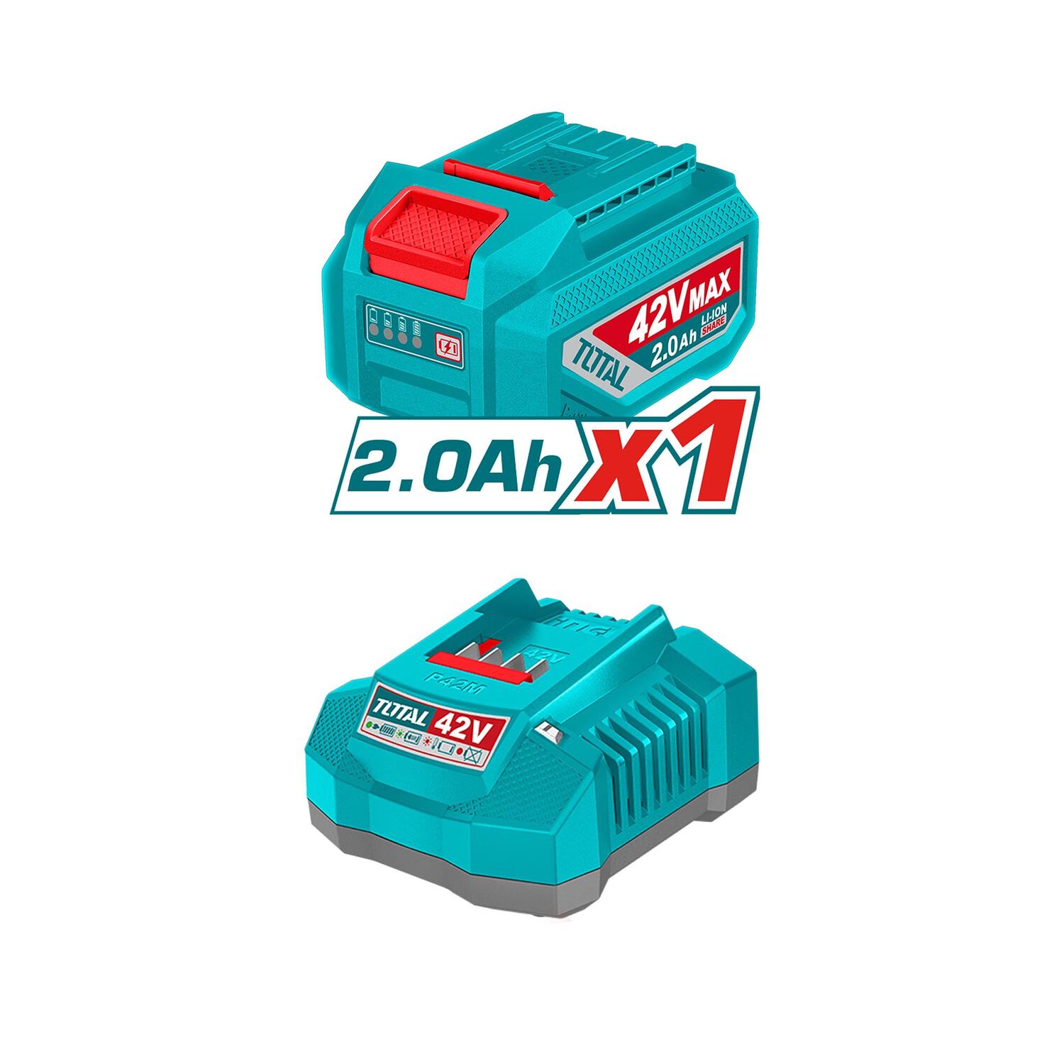 Taladro Percutor Inal&aacute;mbrico Torque 69 Nm Brushless 42v Total image number 2.0