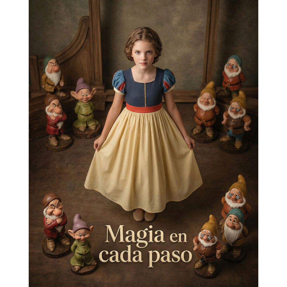 Disfraz Princesas Blanca Nieves Ni&ntilde;a Disney image number 16.0