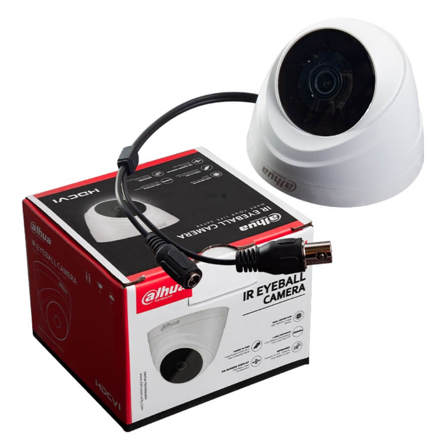 C&aacute;mara De Seguridad Dahua Domo 2mp 3.6mm Ir20 Pl&aacute;stica image number 2.0
