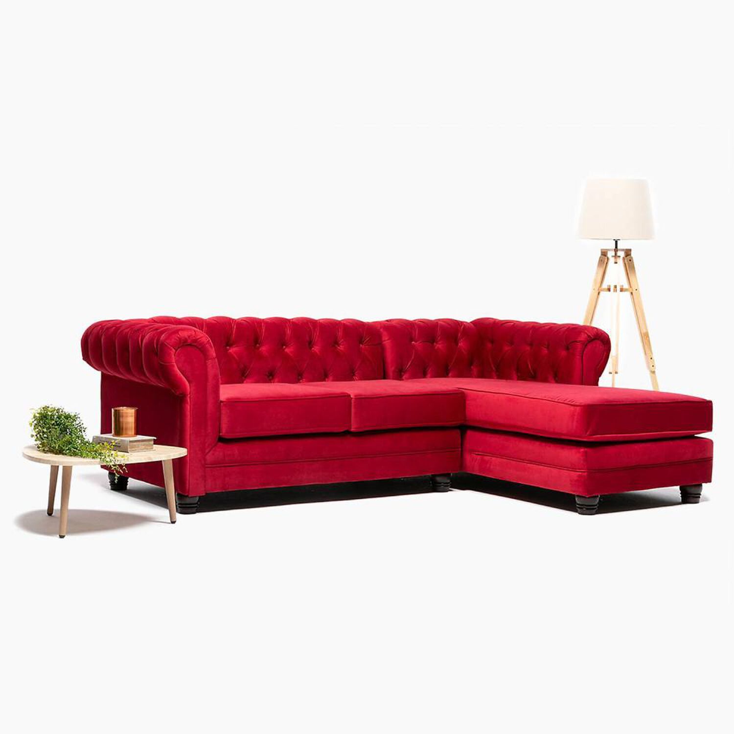 Sof&aacute; Seccional Barra Design Chesterfield / 4 Cuerpos image number 0.0