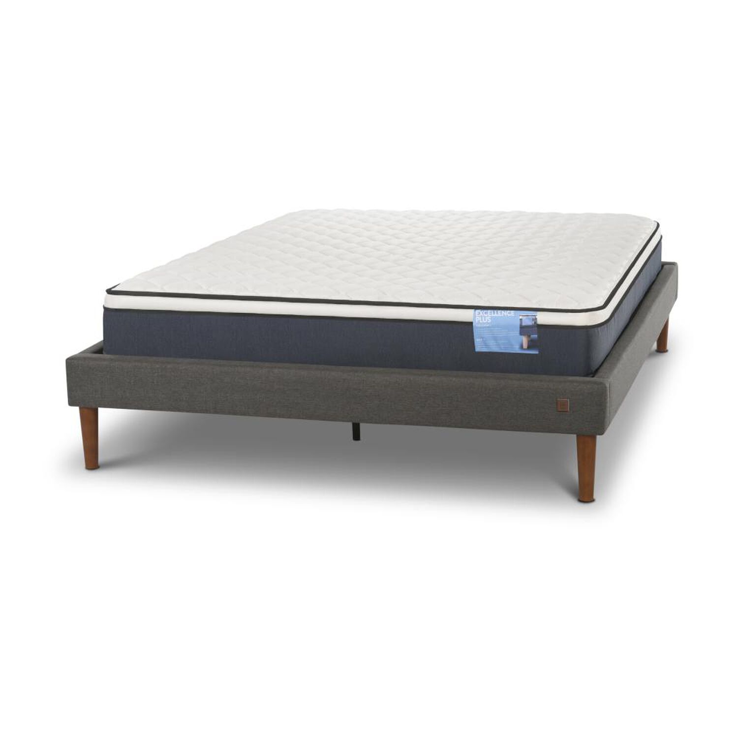 Cama Europea Cic Excellence Plus / 2 Plazas / Base Normal image number 7.0