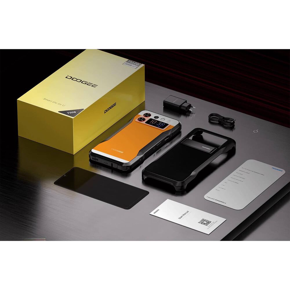 Celular Rugged Doogee V20s Resistente A Golpes, Polvo, Humedad Y Agua / C&aacute;mara Con Visi&oacute;n Nocturna, Carcasa Con Soporte Regalo, Pantalla Amoled, Negro image number 9.0