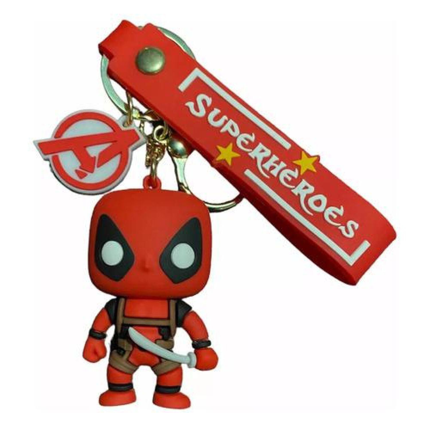 Llavero Xl Silicona Deadpool Heroe image number 0.0