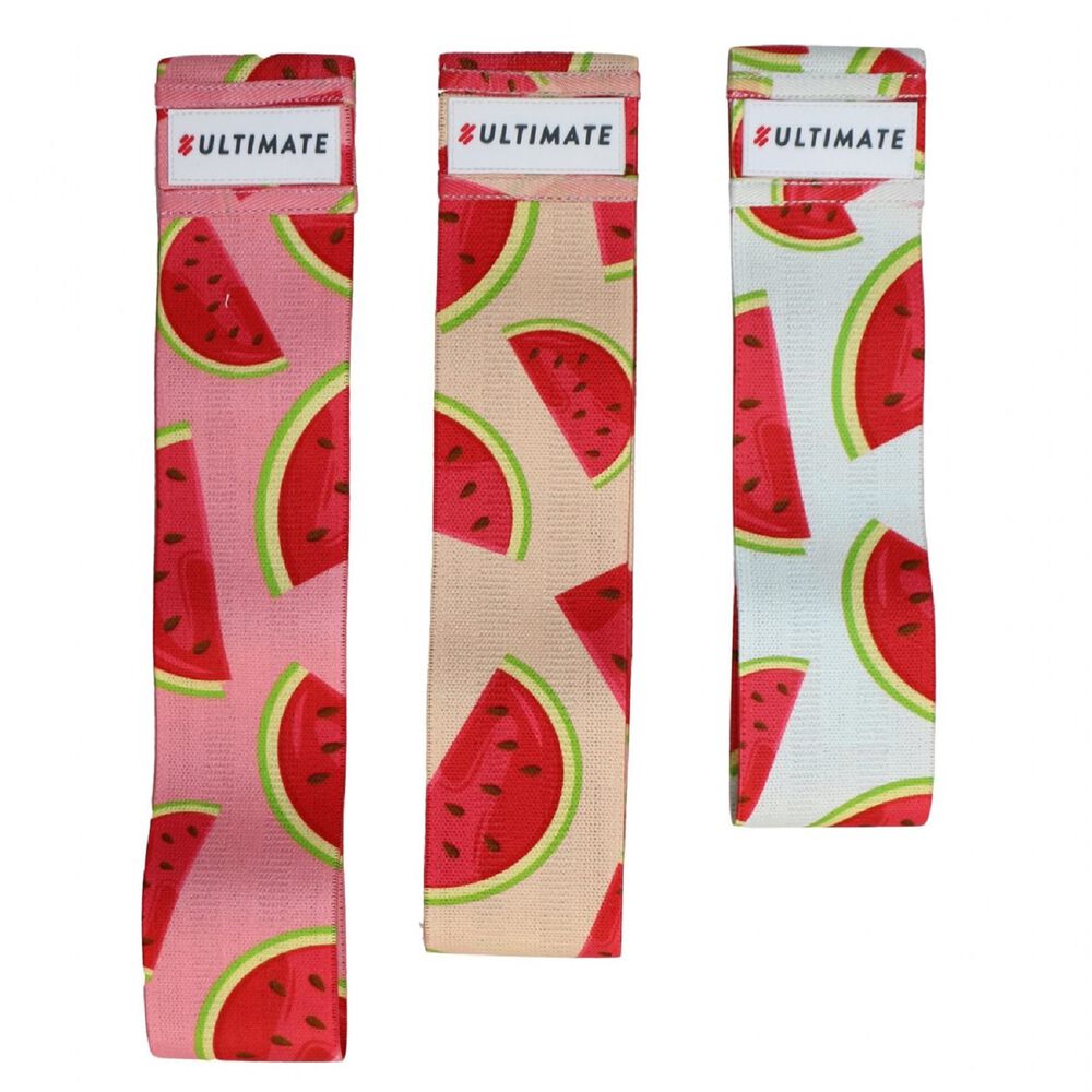 Pack 3 Hip Loop Watermelon Banda Elástica Glute Limited Edition image number 1.0