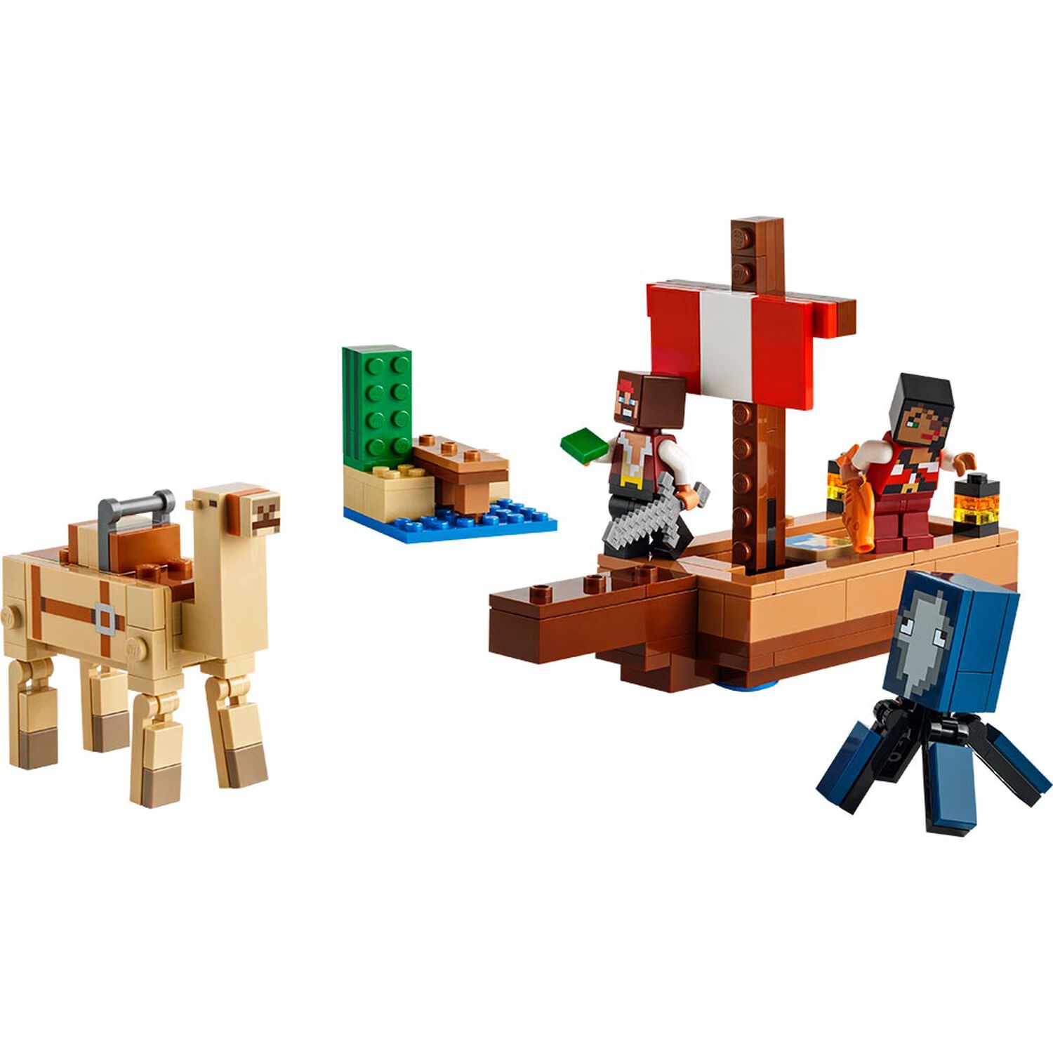 Lego Minecraft - El Viaje En El Barco Pirata - 21259 image number 1.0