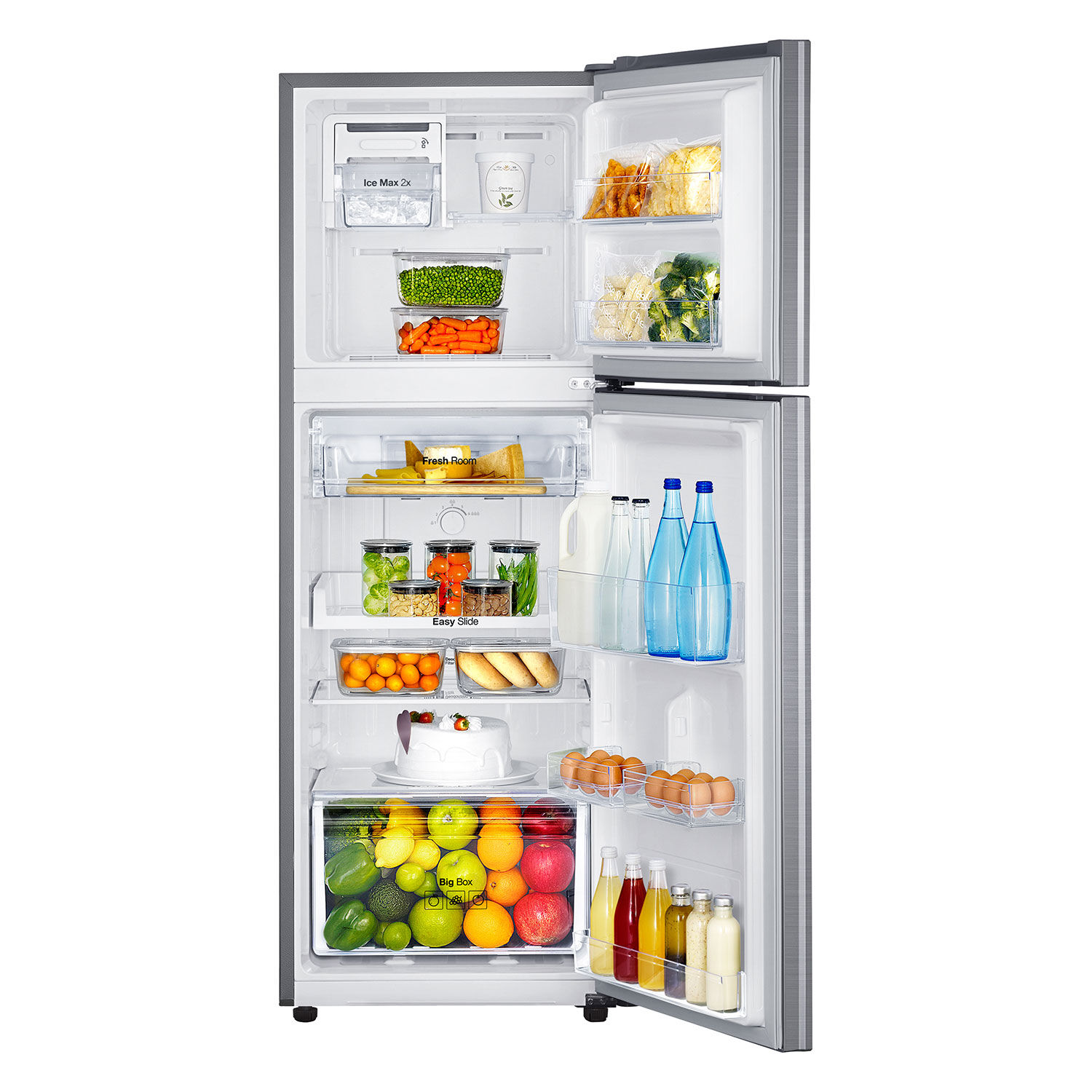 Refrigerador Top Freezer Samsung RT22FARADS8/ZS / No Frost / 236 Litros / F image number 1.0