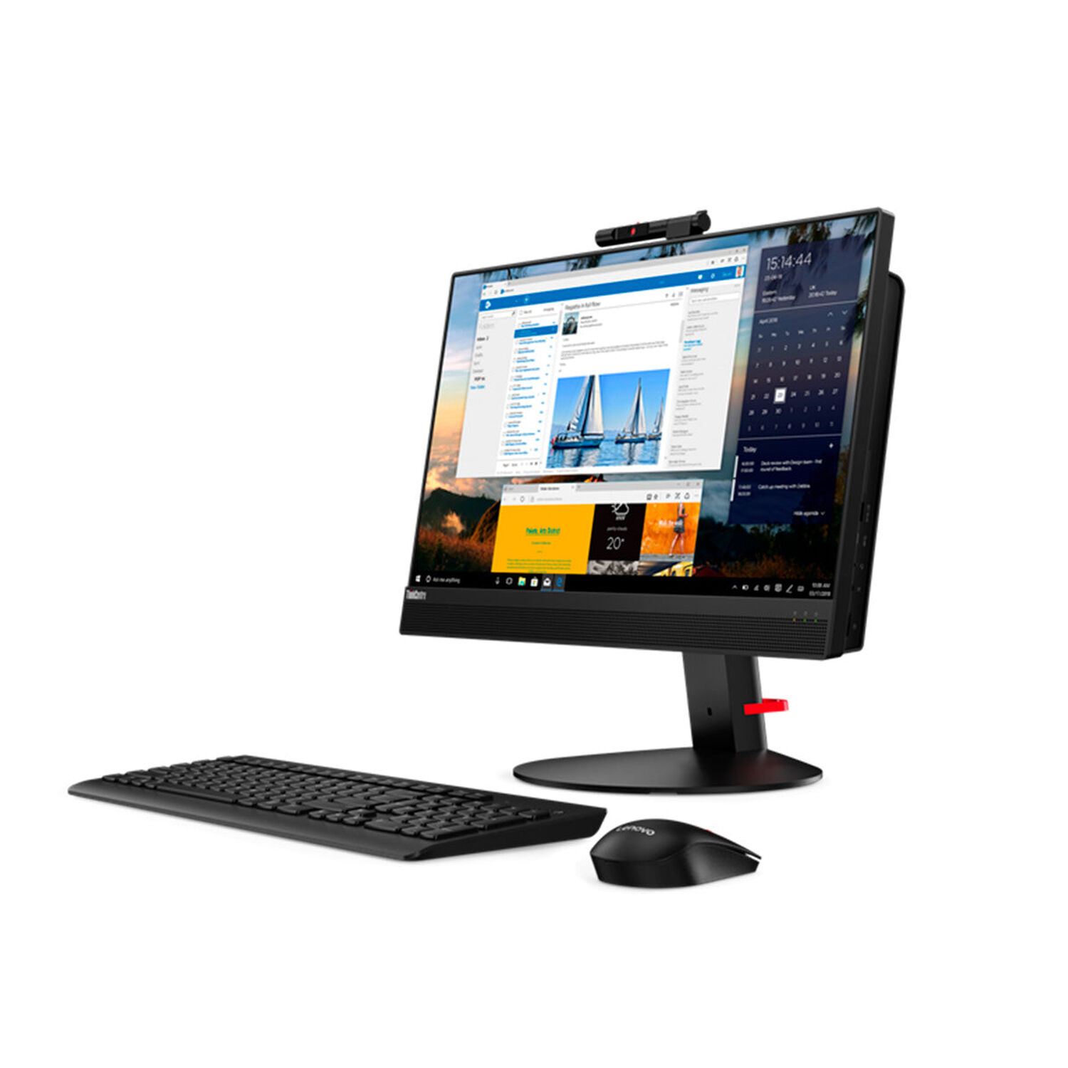 Computador All In One Lenovo M820z 21.5" I5 8gb 256gb Ssd Reacondicionado Grado A image number 0.0