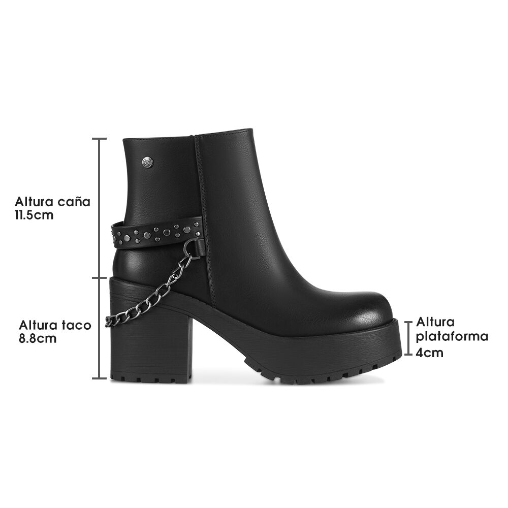 Botin Mujer Cayetana Negro Weide image number 5.0