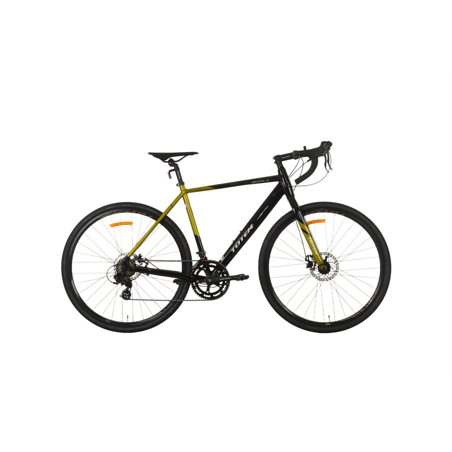 Bicicleta Gravel Totem 700*54 Gravel-x Negro Verde image number 1.0