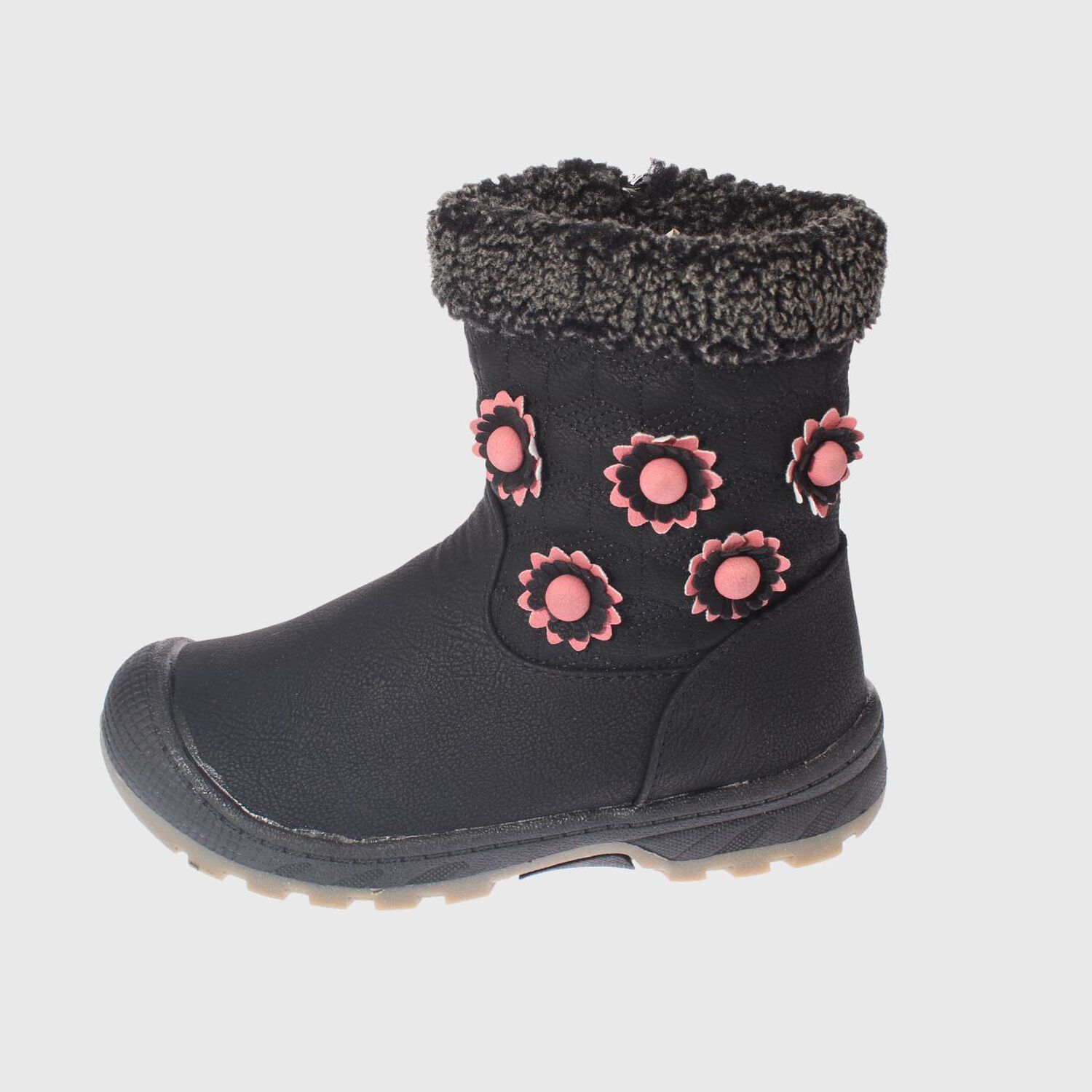 Bota Ni&ntilde;a Negro V&iacute;a Franca Art. 3ask72911black image number 4.0