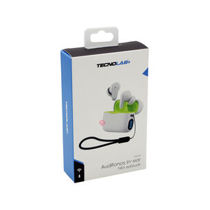 Aud&iacute;fonos Bluetooth Tws Con Correa Blanco - Ps