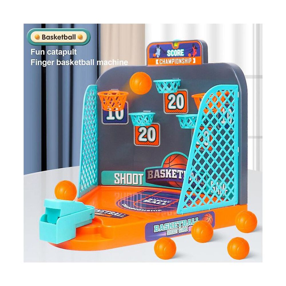Juego De Mesa Basketball Shoot Game Punteria Niños image number 1.0