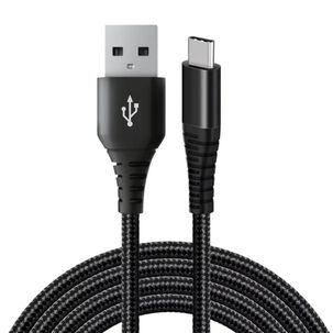 Cable De Datos Usb-c A Usb-a Multiplataformas 2.5 Metros 3a