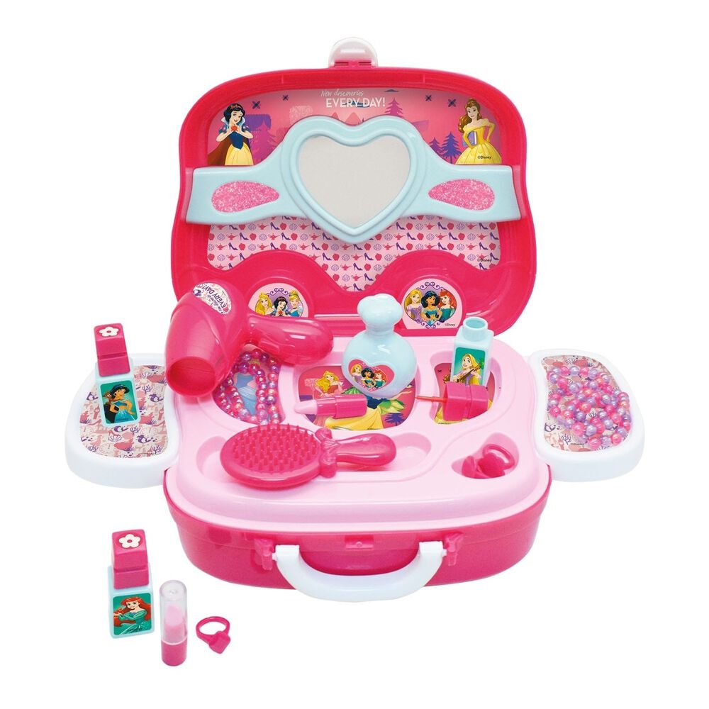 Set De Belleza En Maletin Con Ruedas Princesas Disney image number 0.0