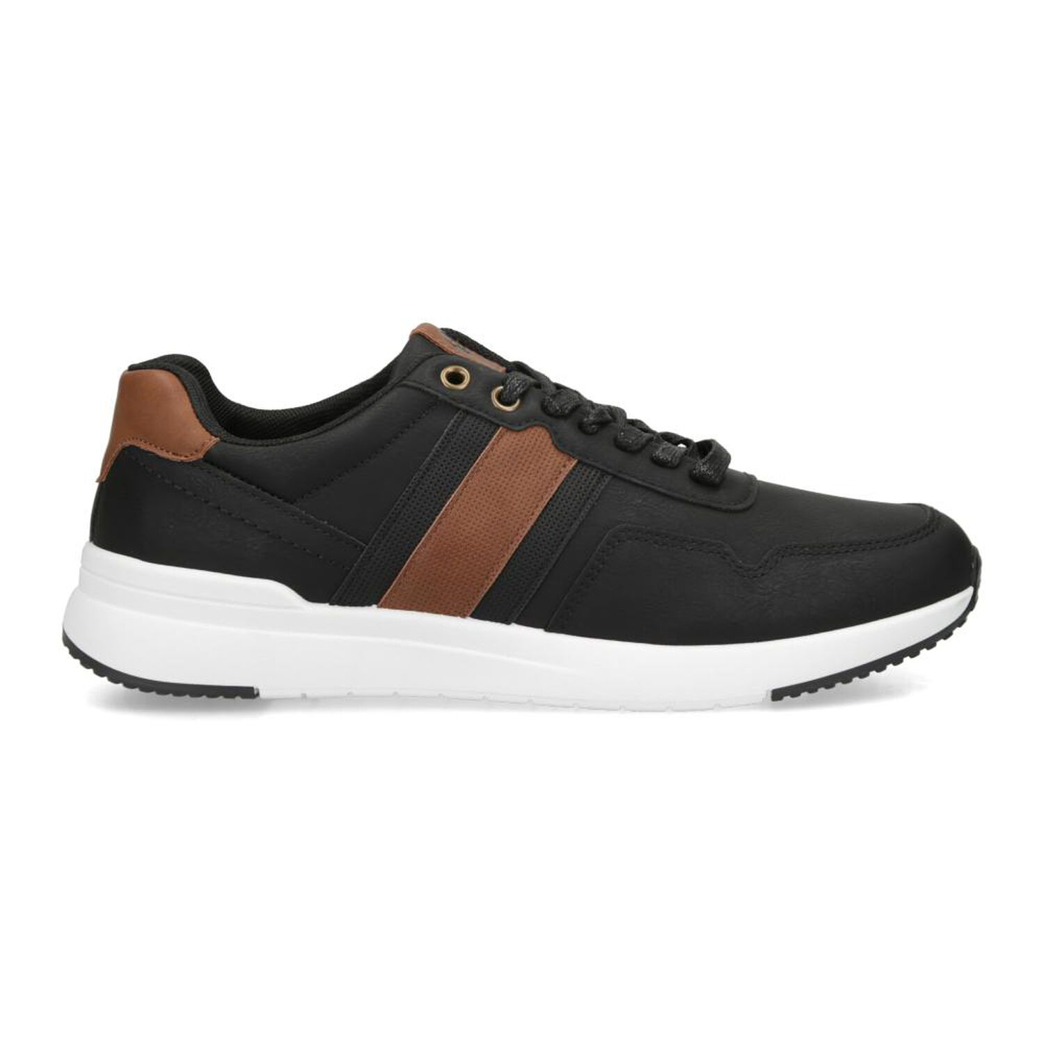 Zapatilla Urbana Hombre Bruno Bertini Black image number 2.0
