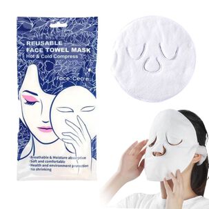 M&aacute;scara Facial De Toalla Para Abrir Poros
